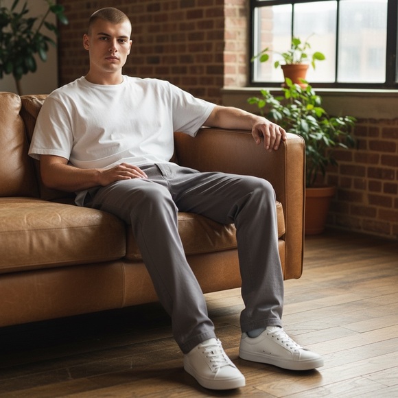 CALVIN KLEIN Chinos. Size 32/30 - Picture 1 of 7